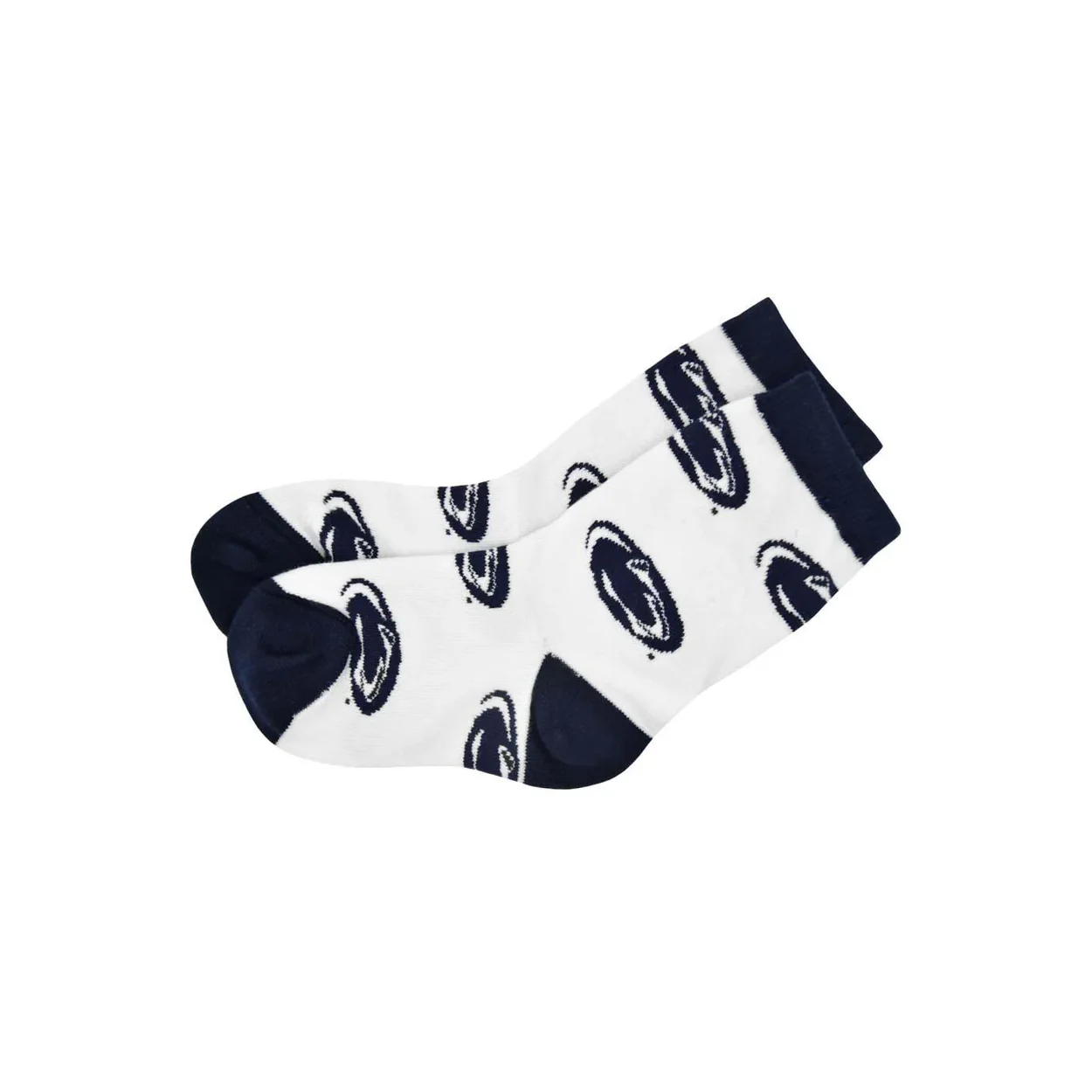 Penn State Youth All Over Crew Socks - Image 2