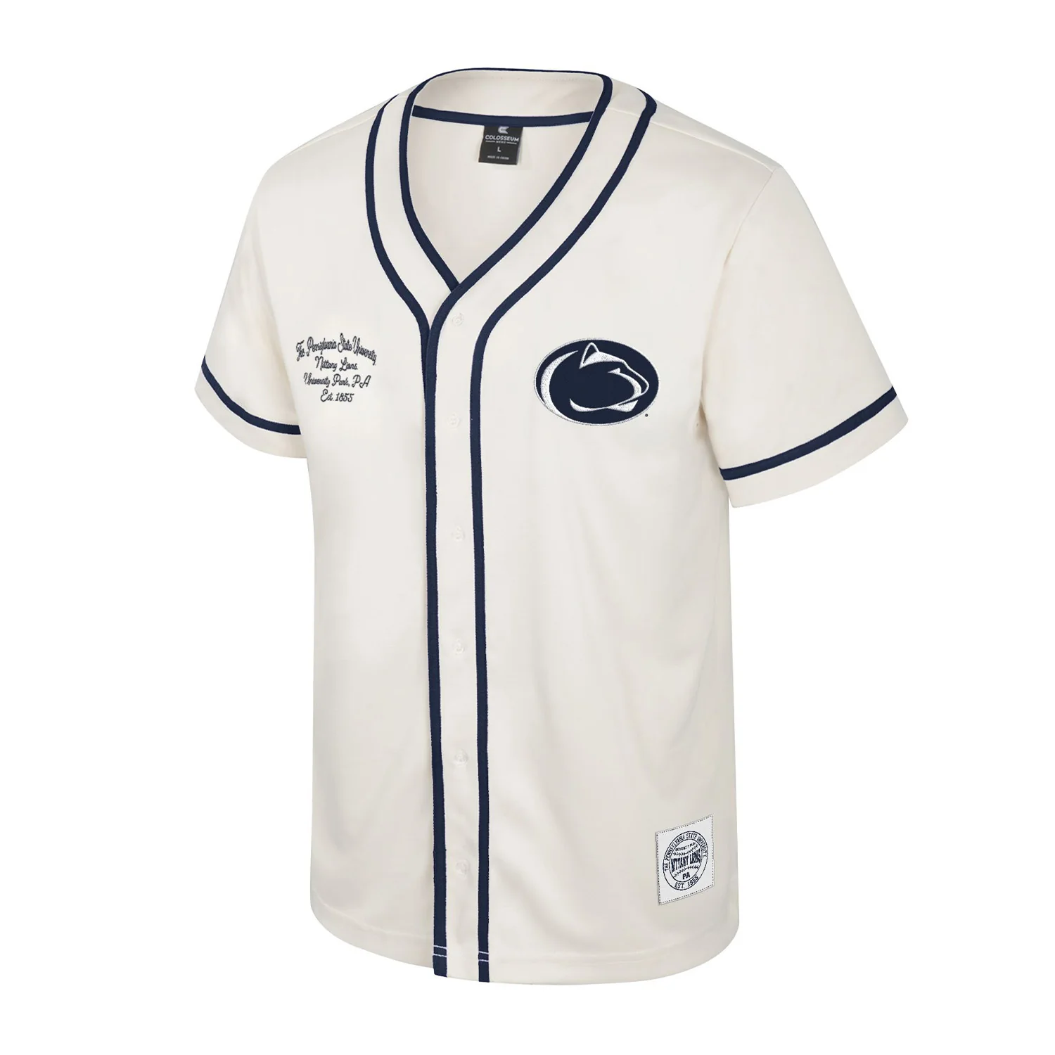 Penn State Youth Colosseum Baseball Jersey - Image 2