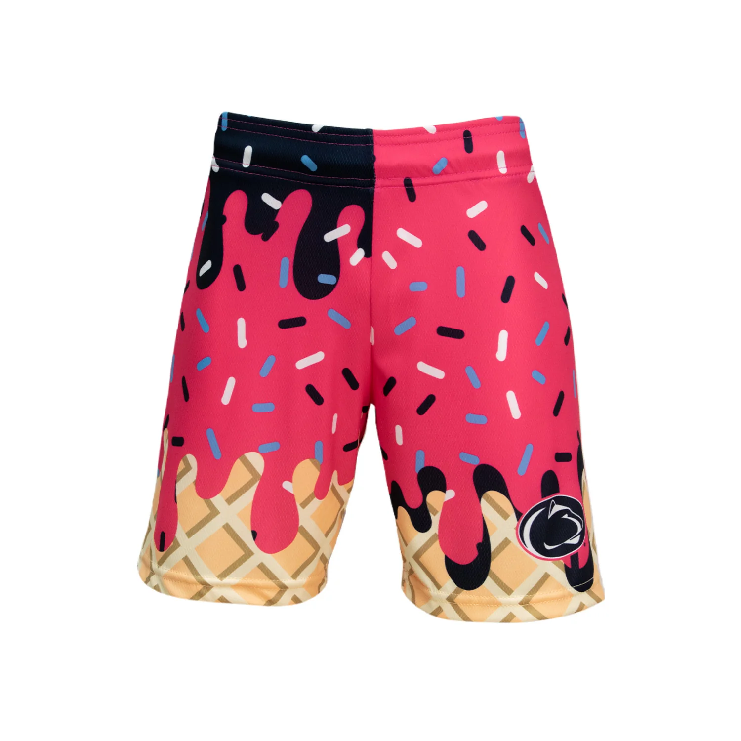 Penn State Youth Ice Cream Drip 7" Shorts - Image 3