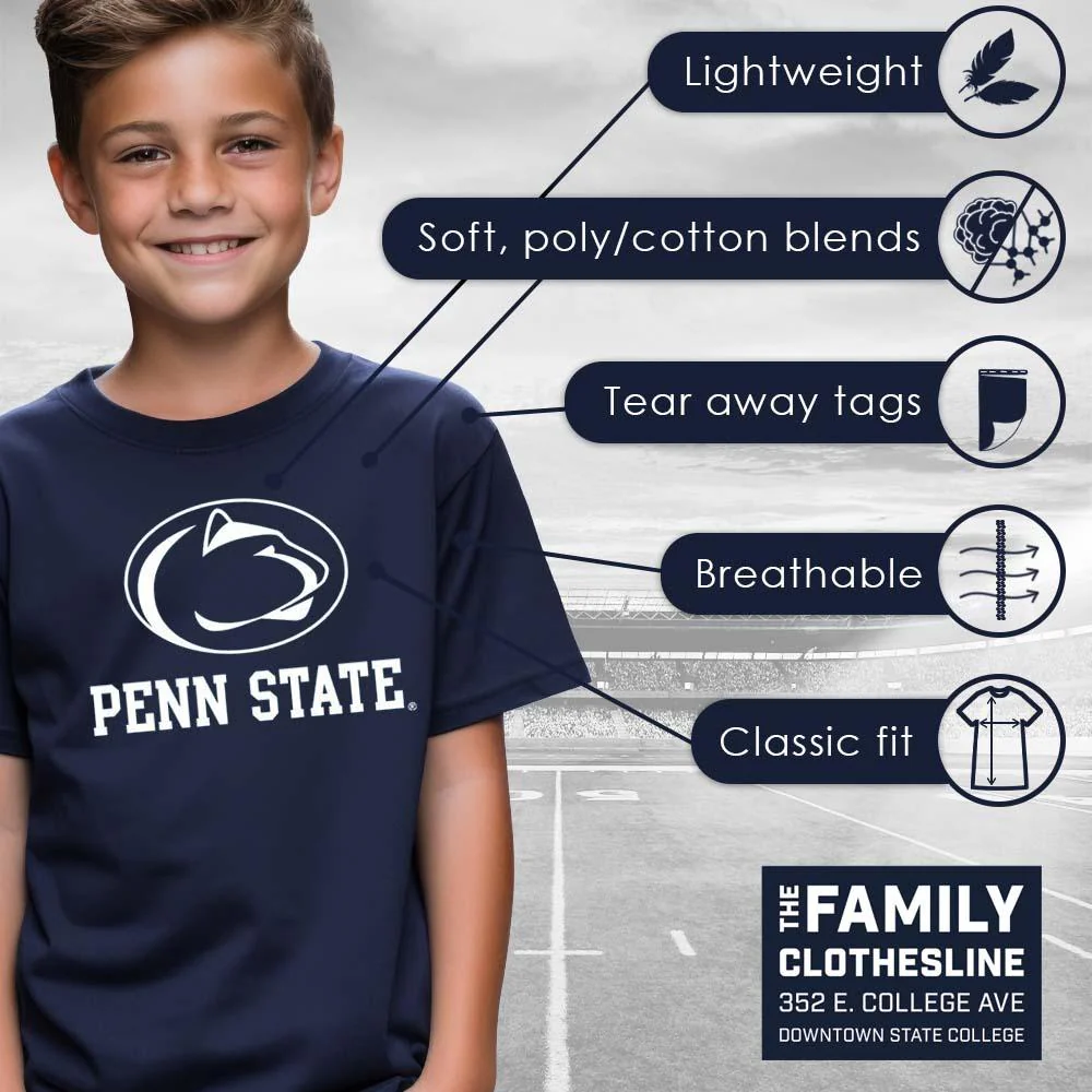 Penn State Youth Logo Block T-shirt - Image 5