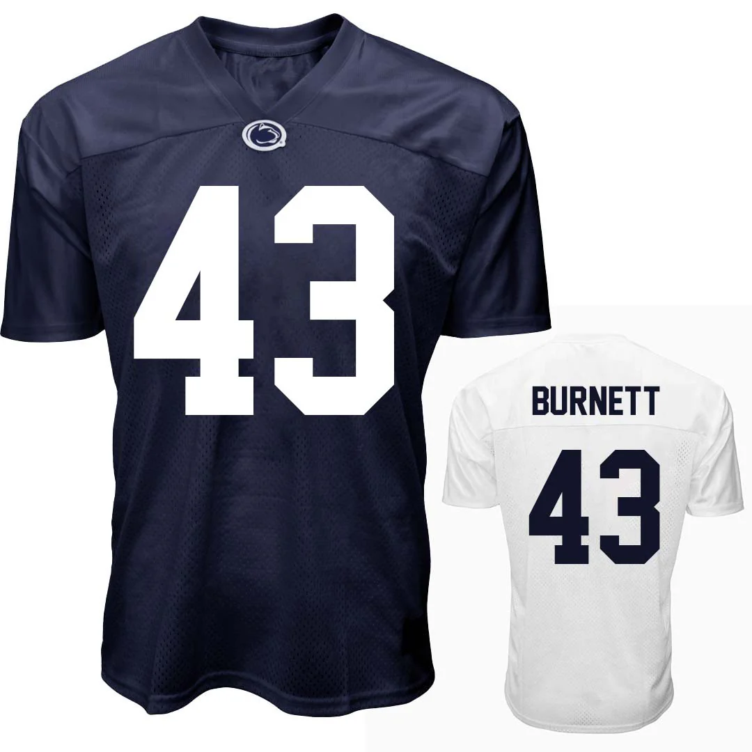 Penn State Youth NIL Dayshaun Burnett #43 Football Jersey