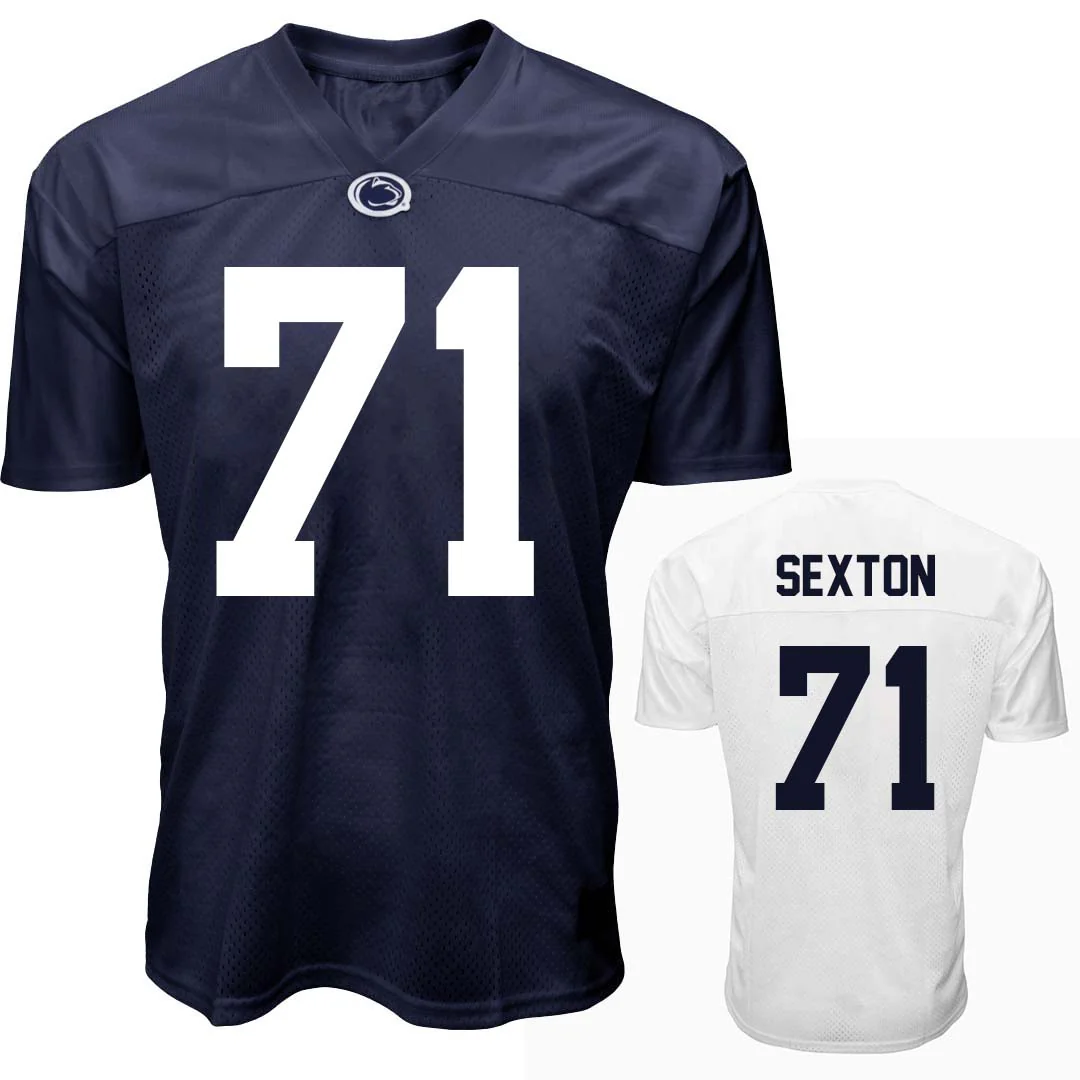 Penn State Youth NIL Garrett Sexton #70 Football Jersey
