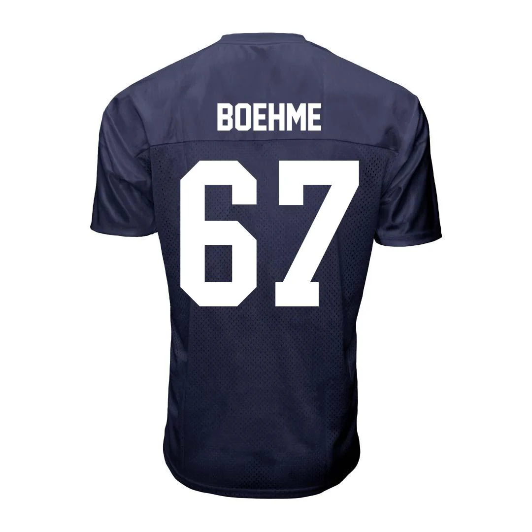 Penn State Youth NIL Henry Boehme #67 Football Jersey - Image 4