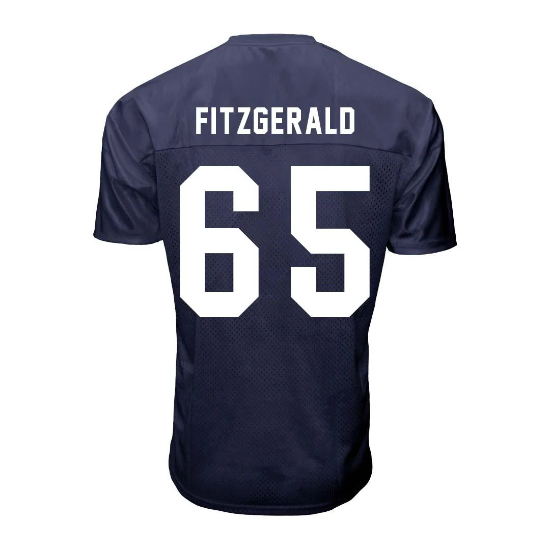 Penn State Youth NIL James Fitzgerald #65 Football Jersey - Image 4