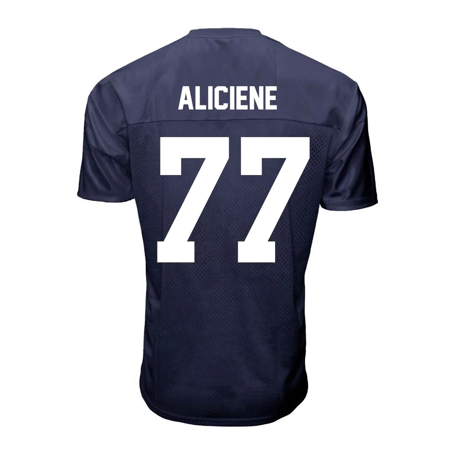 Penn State Youth NIL Owen Aliciene #77 Football Jersey - Image 3