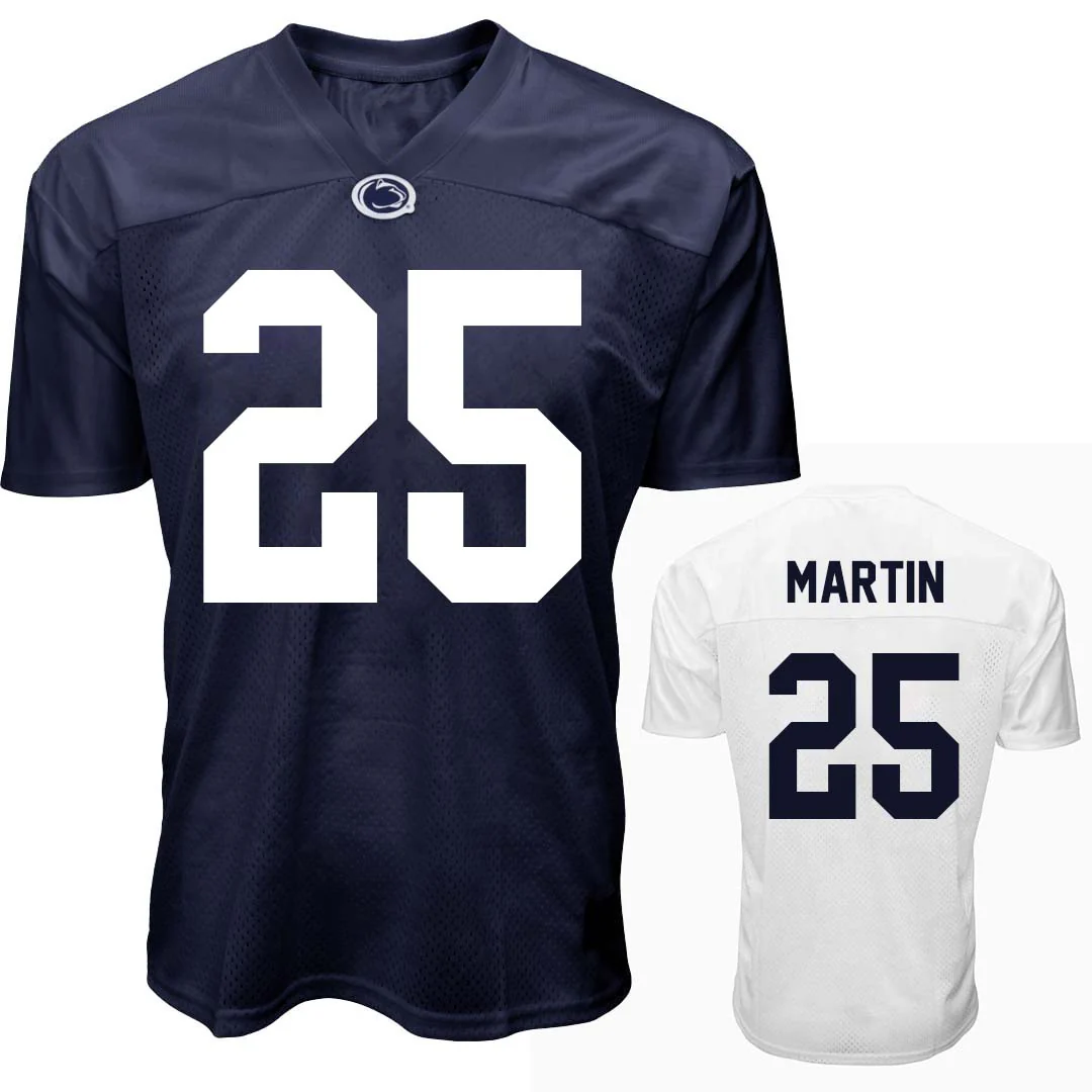Penn State Youth NIL Quinton Martin #25 Football Jersey