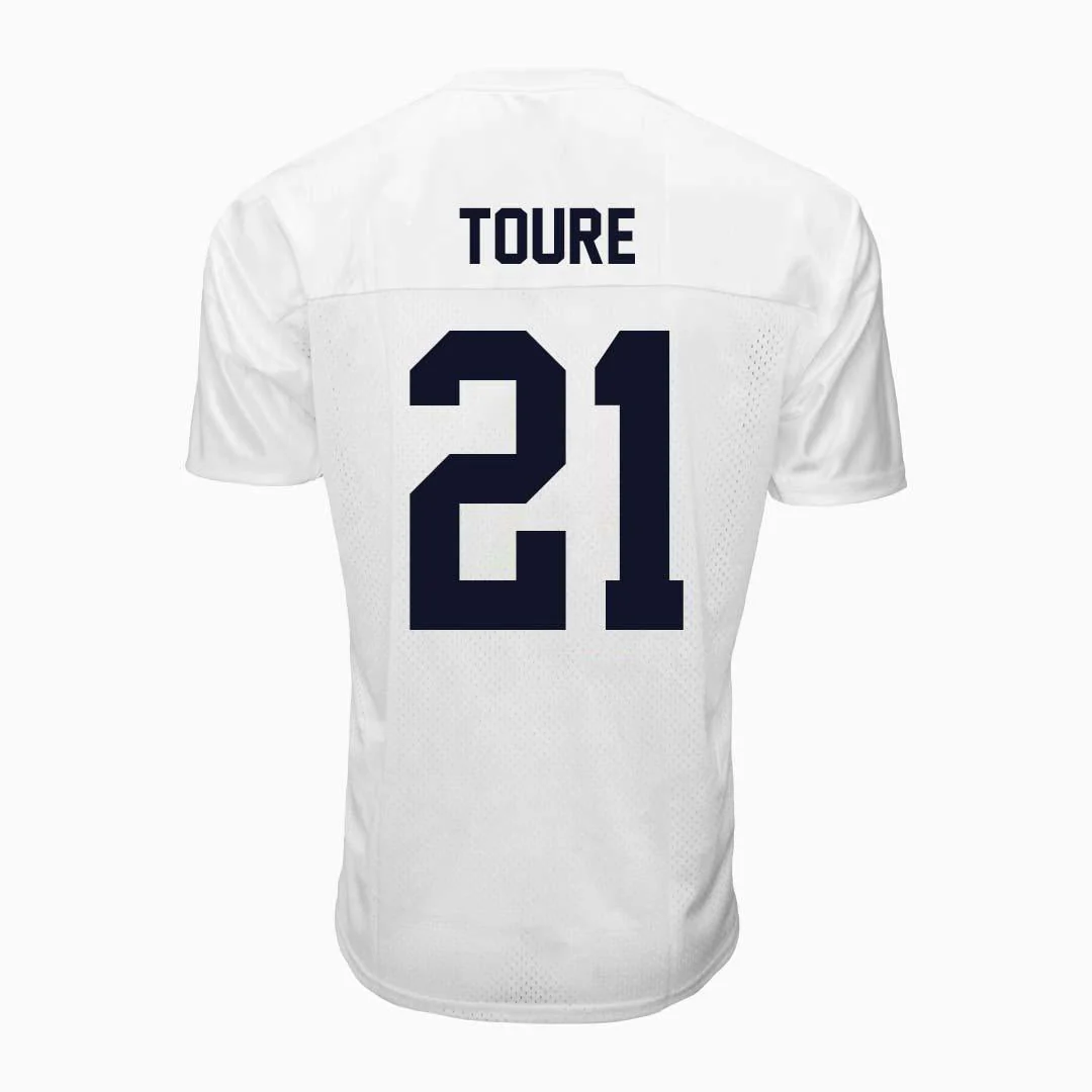Penn State Youth NIL Vaboue Toure #21 Football Jersey - Image 5