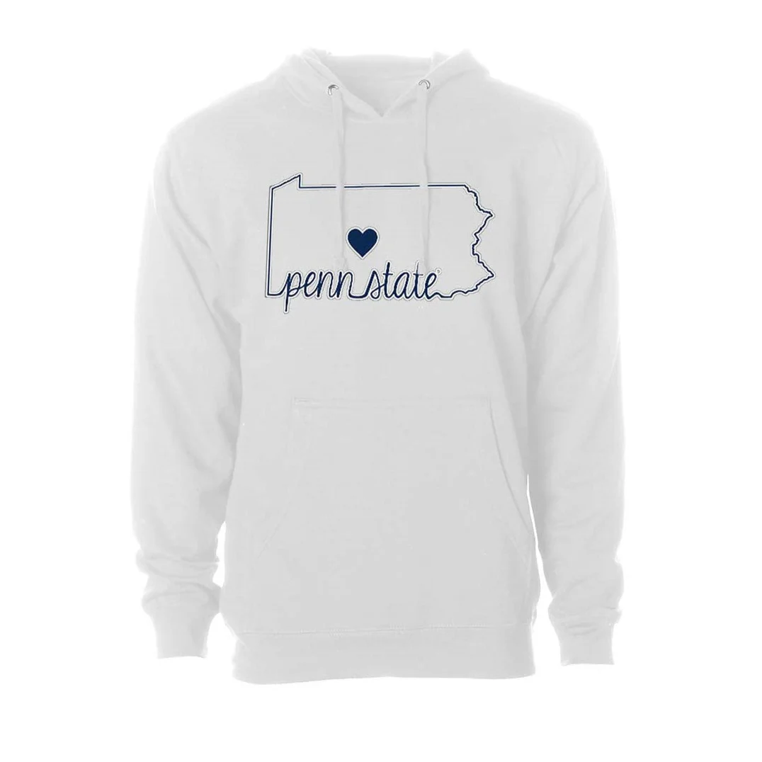 Pennsylvania Heart State Hooded Sweatshirt - Image 4
