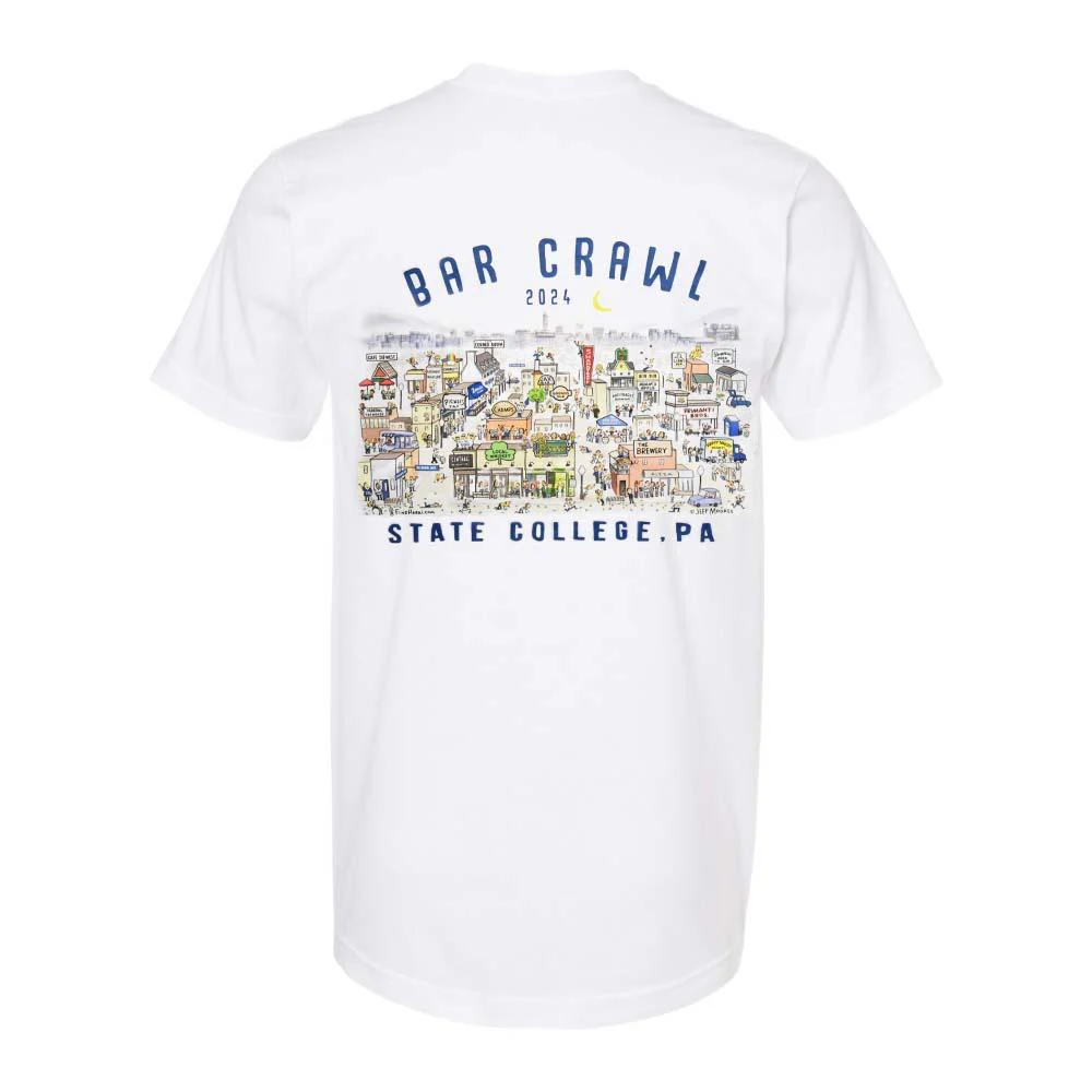 State College Bar Crawl T-Shirt - Image 5